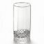 Picture of Pasabahce Valse 300ml Glass Tumbler Set of 3 Clear Highball Drinking Glasses with Diamond Cut Base Pattern for Water Juice Soft Drinks and Cocktails
