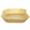 Picture of Air Fryer Parchment Paper 200mm x 45mm 50 Pieces Non Stick Oil Proof Disposable Baking Liners Heat Resistant Paper for Air Fryer Oven Steamer and Frying Pan Kitchen Use