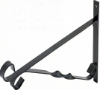 Picture of Hanging Basket Brackets 10 Inch Wall Mounted Metal Garden Hooks Powder Coated Rust Resistant Decorative Support for Flower Pots Bird Feeders Lanterns and Outdoor Decorations