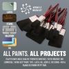 Picture of 10Pcs Professional Paint Brush Set - Painting Brushes | Tools Handle, Set Of 10 | Decorating Paint Brushes | For Walls And Ceilings, Ideal For Home & Workshop Use - DIY